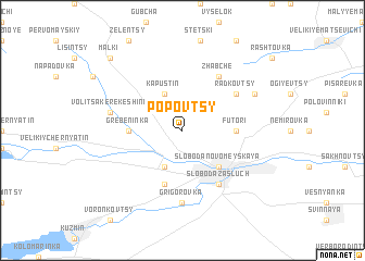 map of Popovtsy