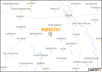 map of Popovtsy