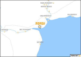 map of Popov