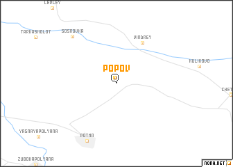 map of Popov