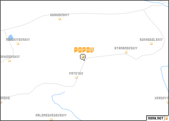 map of Popov