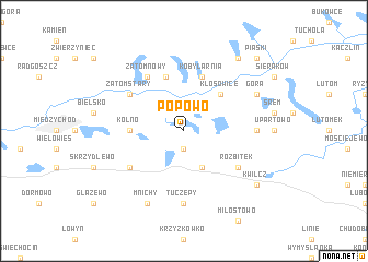 map of Popowo