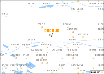 map of Popowo