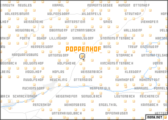 map of Poppenhof