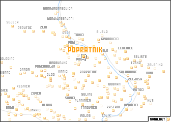 map of Popratnik