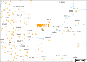 map of Poprat