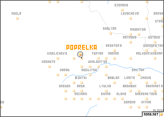 map of Poprelka