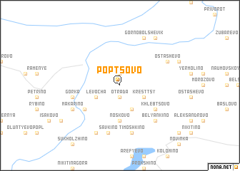 map of Poptsovo