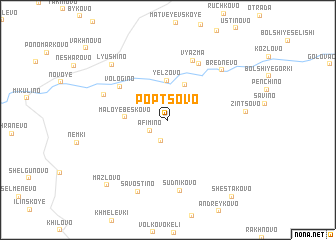 map of Poptsovo