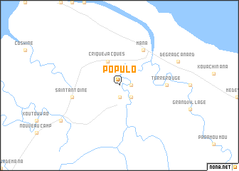 map of Populo