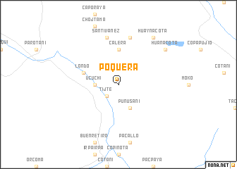 map of Poquera