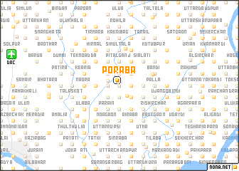 map of Poraba