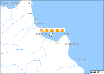 map of Porabunbun