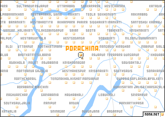 map of Porāchina