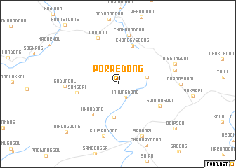 map of Porae-dong