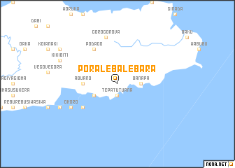 map of Poralebalebara