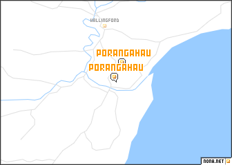 map of Porangahau