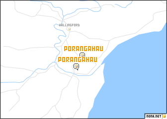 map of Porangahau