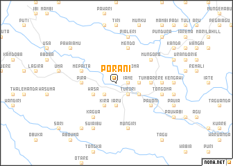 map of Porani