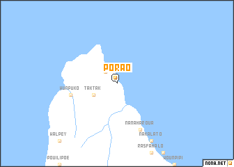 map of Porao