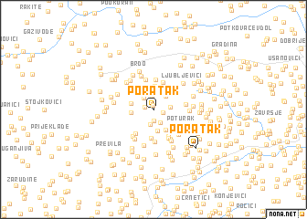 map of Poratak