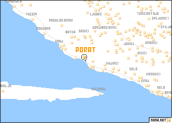 map of Porat