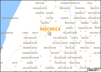 map of Porcariça