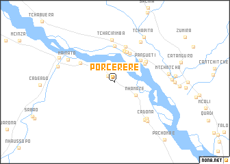 map of Porcerere