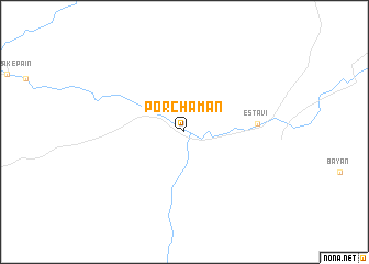 map of Porchaman