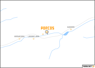 map of Porcos