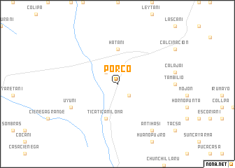 map of Porco