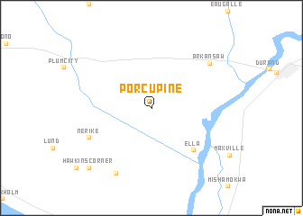 map of Porcupine