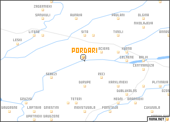 map of Pordari