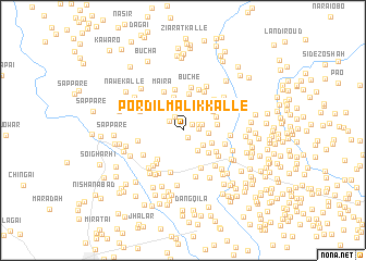 map of Pordil Malik Kalle