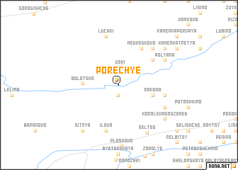 map of Porech\