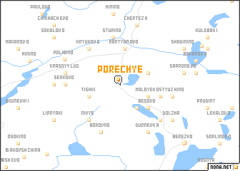 map of Porech\