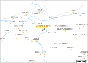 map of Porech\