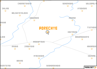 map of Porech\