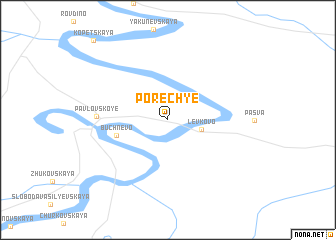 map of Porech\