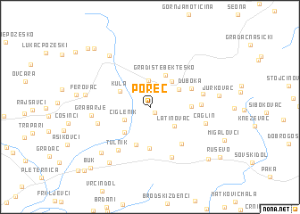 map of Poreč