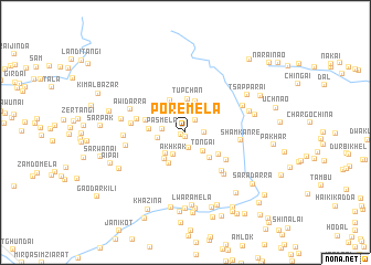 map of Pore Mela