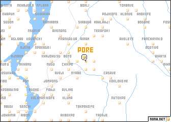 map of Pore