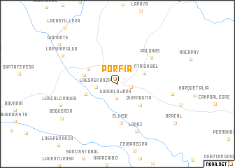 map of Porfia