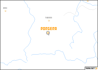 map of Porgera