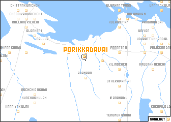 map of Porikkadavai