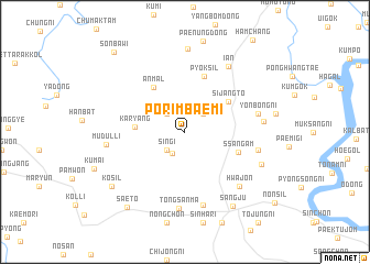 map of Pŏrimbaemi