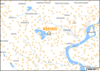 map of Porim-ni