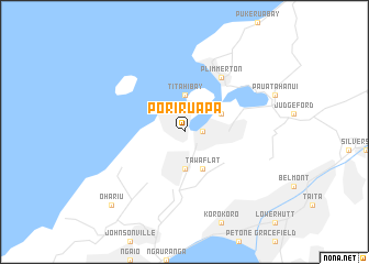 map of Porirua Pa