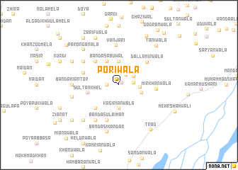 map of Poriwāla