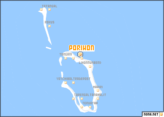 map of Poriwon